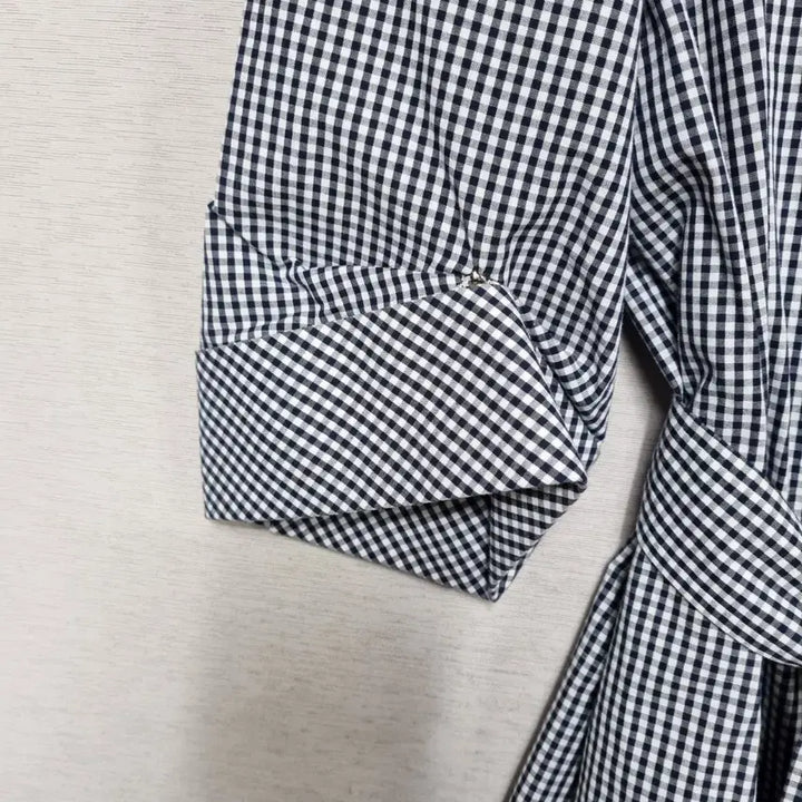 [BUNJANG] Juke Gingham Check Midi Dress / ㅡ 쥬크 봄여름가을 원피스 여55-슬66ㅡ0401
