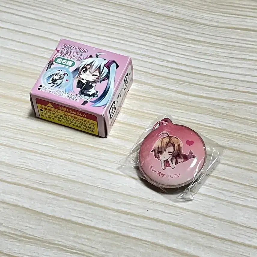 [BUNJANG] Vocaloid Meiko Strap Screen Cleaner / 보컬로이드 메이코 스트랩 액정닦이