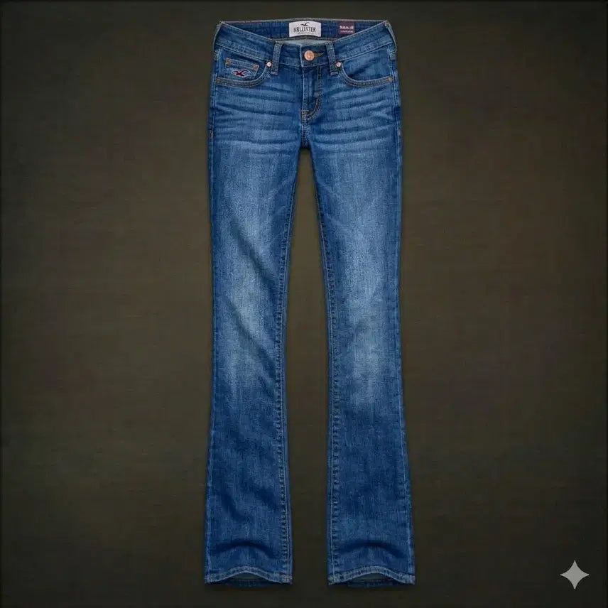 [BUNJANG] Hollister Slim Straight Denim Jeans / [새상품] 홀리스터 정품 슬림 일자 데님