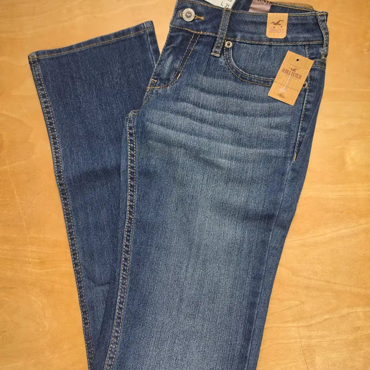 [BUNJANG] Hollister Slim Straight Denim Jeans / [새상품] 홀리스터 정품 슬림 일자 데님