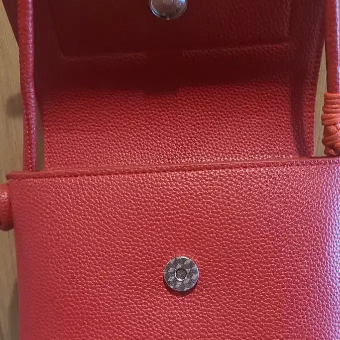 [BUNJANG] Unused Bappul Tteggi Mini Cross Bag (Red, with Keyring) / (미사용 디피상품)예쁜 밥풀떼기 미니크로스백 (레드/키링포함)
