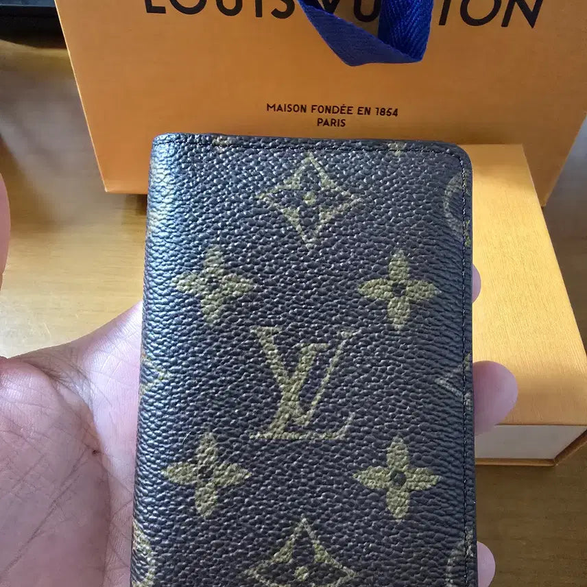 [BUNJANG] Louis Vuitton Monogram Pocket Organizer Brown / 루이비통 포켓 모노그램 오거나이저 브라운 색상