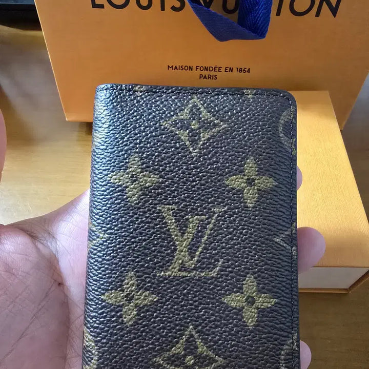 [BUNJANG] Louis Vuitton Monogram Pocket Organizer Brown / 루이비통 포켓 모노그램 오거나이저 브라운 색상
