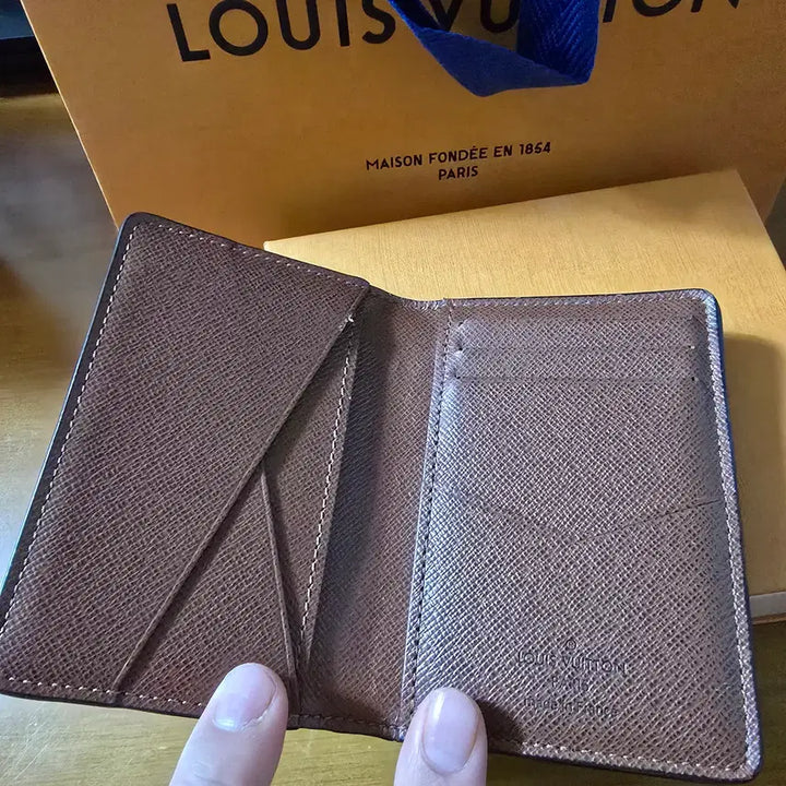 [BUNJANG] Louis Vuitton Monogram Pocket Organizer Brown / 루이비통 포켓 모노그램 오거나이저 브라운 색상