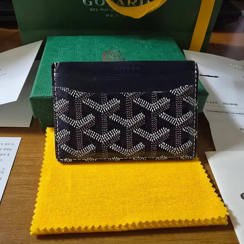 [BUNJANG] Goyard Saint-Pierre Card Wallet Special Navy / 고야드 생쉴피스 카드지갑 스페셜네이비 색상