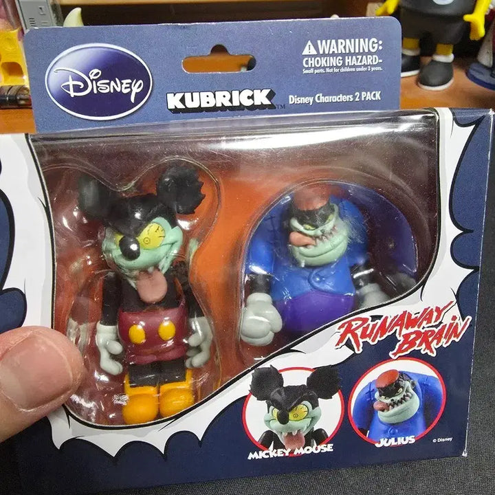 [BUNJANG] Disney Kubrick Runaway Brain 2-Pack Figure Set / 디즈니 큐브릭 Runaway Brain 2팩 피규어