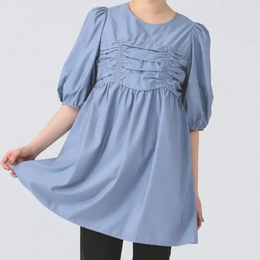 [BUNJANG] Beams Shirred Mini Dress / beams 셔링 미니원피스