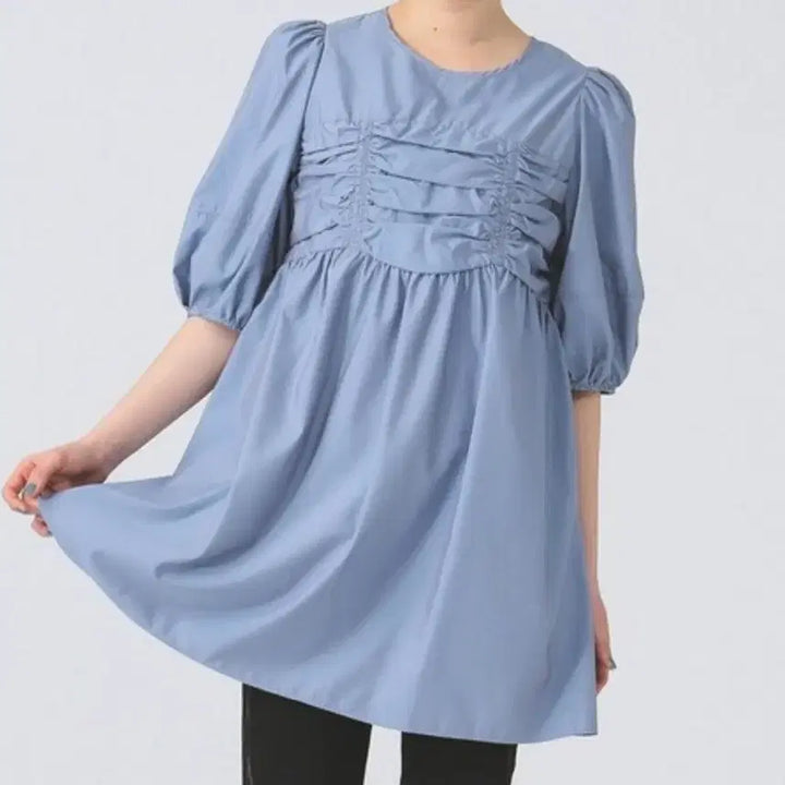[BUNJANG] Beams Shirred Mini Dress / beams 셔링 미니원피스