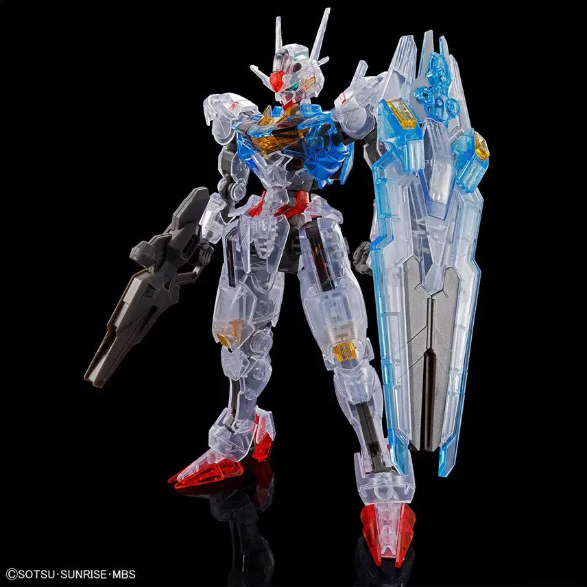 [BUNJANG] Gundam GFRAME Aerial Clear Color Figure / 건담 GFRAME 지프레임 G프레임 에어리얼 클리어 컬러