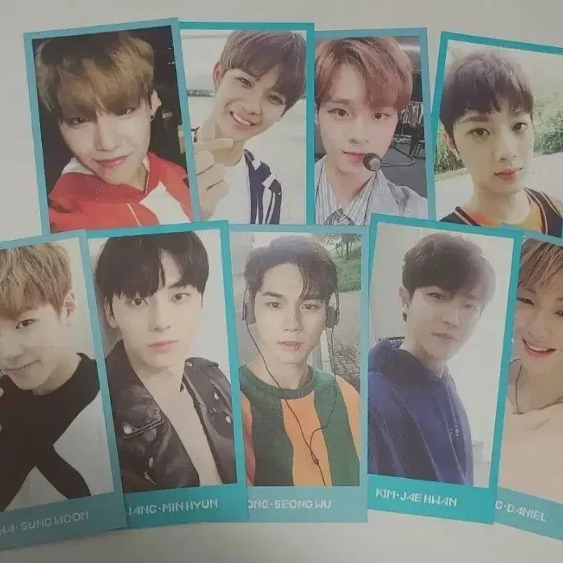 [BUNJANG] Wanna One Official Kit Bundle Set / 워너원 공식 키트 포카 구성품 일괄