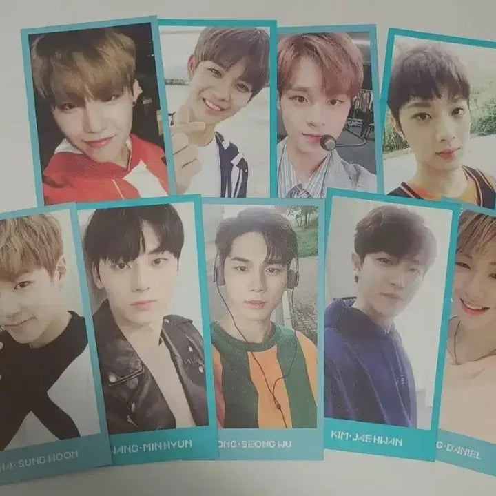 [BUNJANG] Wanna One Official Kit Bundle Set / 워너원 공식 키트 포카 구성품 일괄
