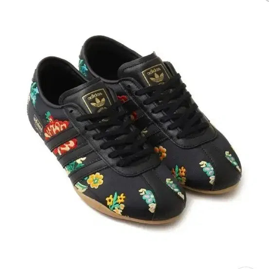 [BUNJANG] Adidas Floral Embroidered Sneakers 235mm / 아디다스  플로럴 자수 스니커즈 235mm