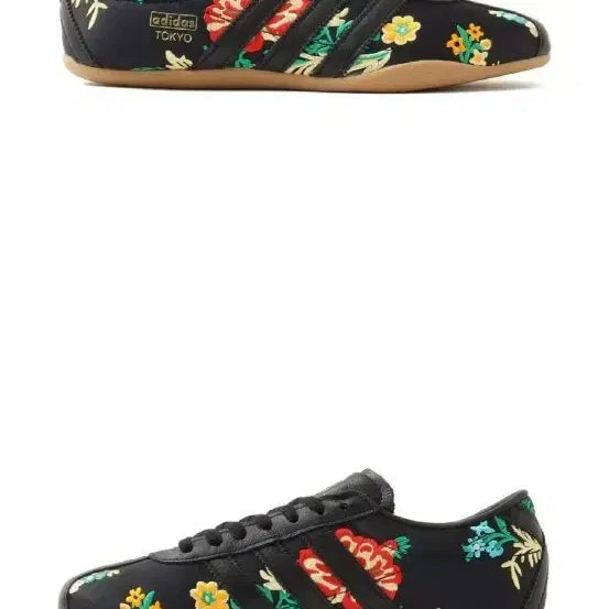[BUNJANG] Adidas Floral Embroidered Sneakers 235mm / 아디다스  플로럴 자수 스니커즈 235mm
