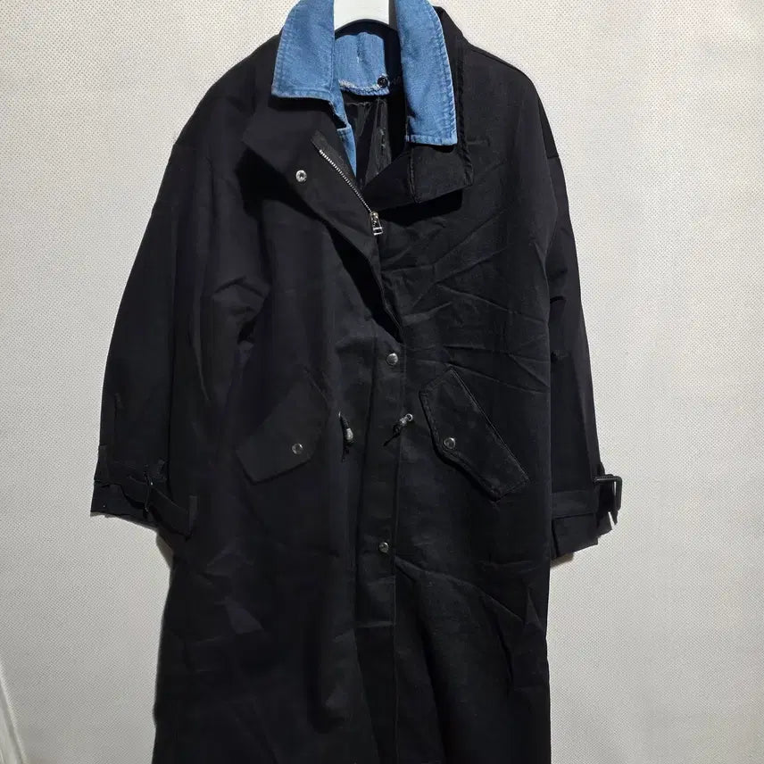 [BUNJANG] Unisex Long Parka Coat / (새상품) 여성55~77 오버 파카 롱코트 공용가능