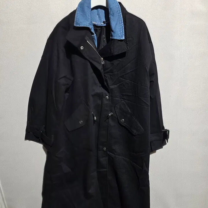 [BUNJANG] Unisex Long Parka Coat / (새상품) 여성55~77 오버 파카 롱코트 공용가능