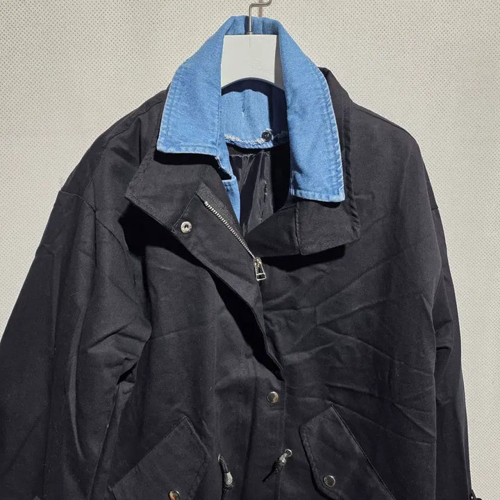 [BUNJANG] Unisex Long Parka Coat / (새상품) 여성55~77 오버 파카 롱코트 공용가능