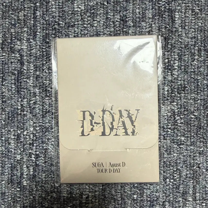 [SOLD OUT] Suga Ver Mini Photo Card