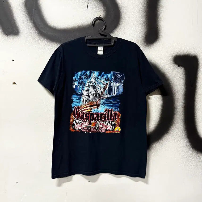 [BUNJANG] Gildan Gasparella Big Printing T-shirt / Gildan 길단 가스파릴라 빅 프린팅 반팔 티셔츠