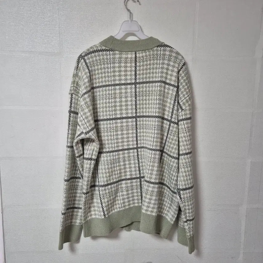 [BUNJANG] H_ESSENTIAL Check Cardigan XL / 남성105)H_ESSENTIAL 체크 가디건 XL