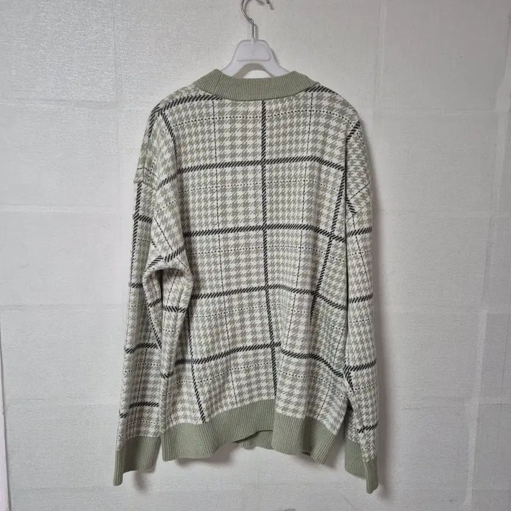[BUNJANG] H_ESSENTIAL Check Cardigan XL / 남성105)H_ESSENTIAL 체크 가디건 XL