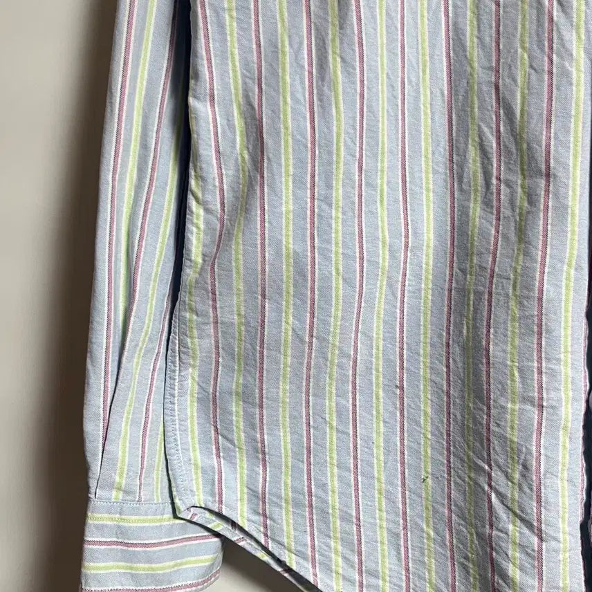 [BUNJANG] Polo Ralph Lauren Blue Pony Stripe Shirt XL / 공용 폴로랄프로렌 블루포니 스트라이프 셔츠 남방 XL
