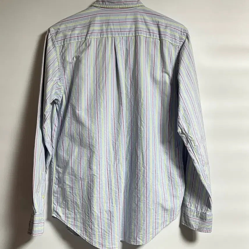 [BUNJANG] Polo Ralph Lauren Blue Pony Stripe Shirt XL / 공용 폴로랄프로렌 블루포니 스트라이프 셔츠 남방 XL