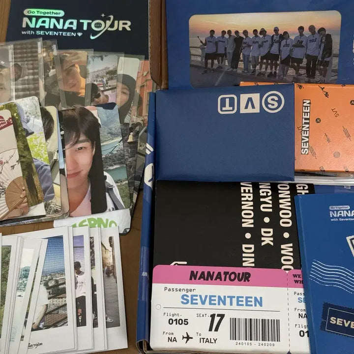 [SOLD OUT] 세븐틴 나나투어 패키지 + 특전 + vod 기프트 새상품 (포카 포함)