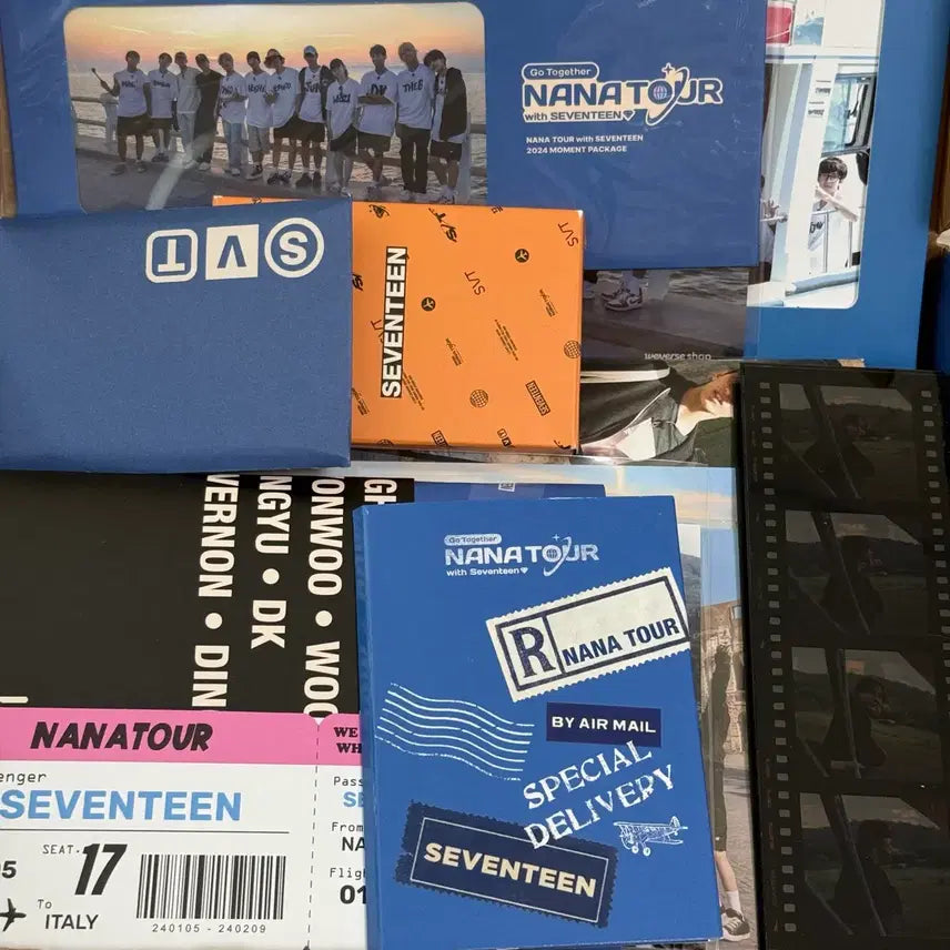 [SOLD OUT] 세븐틴 나나투어 패키지 + 특전 + vod 기프트 새상품 (포카 포함)