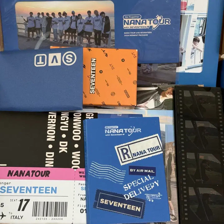 [SOLD OUT] 세븐틴 나나투어 패키지 + 특전 + vod 기프트 새상품 (포카 포함)