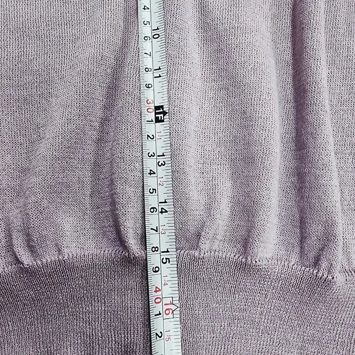 [BUNJANG] Vintage Purple V-Neck Knit Cardigan / 빈티지 퍼플 브이넥 니트 가디건