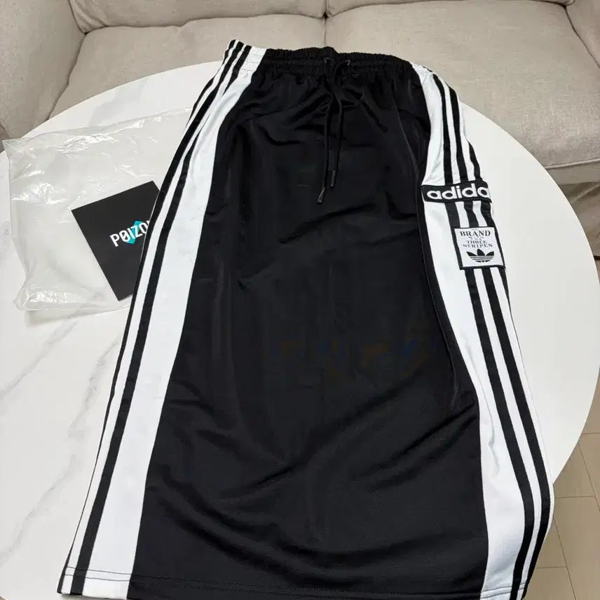[BUNJANG] Adidas Adibreak Black Long Skirt / 아디다스 아디브레이크 블랙 롱 스커트