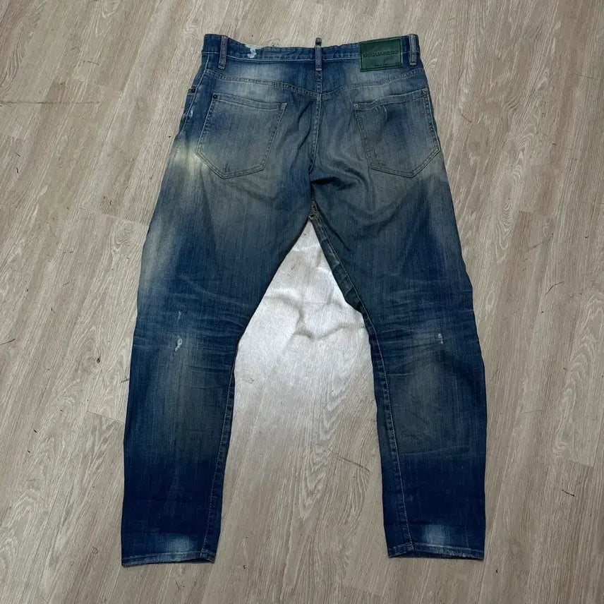 [BUNJANG] Dsquared2 Denim Jeans (Size 50) / 디스퀘어드2 Dsquared2 데미지 워싱 데님 청바지 50사이즈