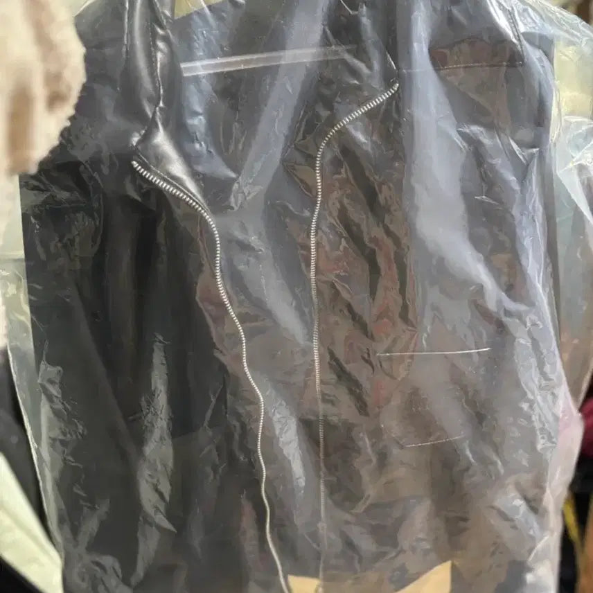 [BUNJANG] Ironic Porno Leather Jacket Black M / 아이러니포르노 레더자켓 블랙 M