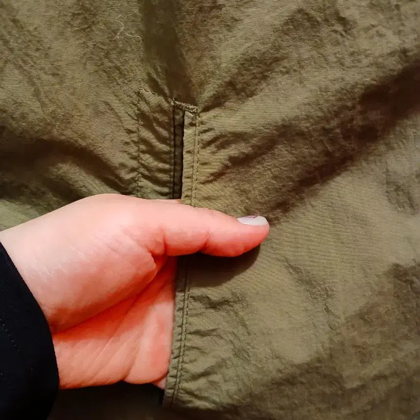 [BUNJANG] 7/42 Document Khaki Pocket Shirt (Size 100) / 7/42 도큐먼트 카키 포켓 셔츠 100사이즈