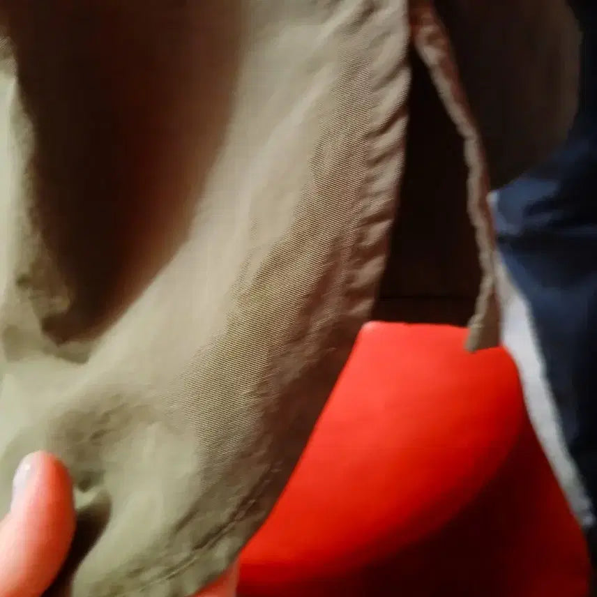 [BUNJANG] 7/42 Document Khaki Pocket Shirt (Size 100) / 7/42 도큐먼트 카키 포켓 셔츠 100사이즈