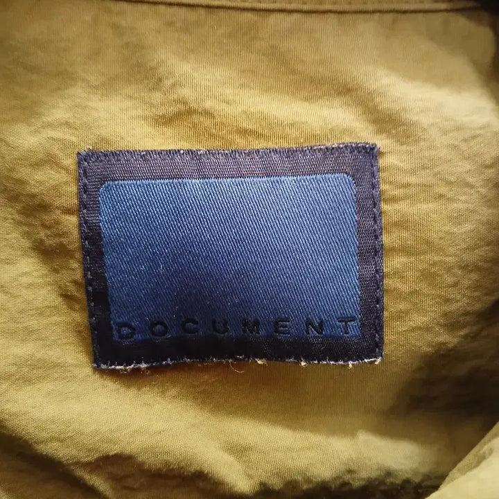 [BUNJANG] 7/42 Document Khaki Pocket Shirt (Size 100) / 7/42 도큐먼트 카키 포켓 셔츠 100사이즈