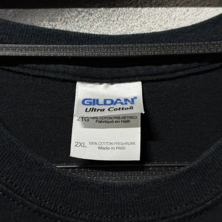 [BUNJANG] Gildan Oversized Multi-Print T-shirt / Gildan 길단 빅사이즈 멀티 프린팅 반팔 티셔츠