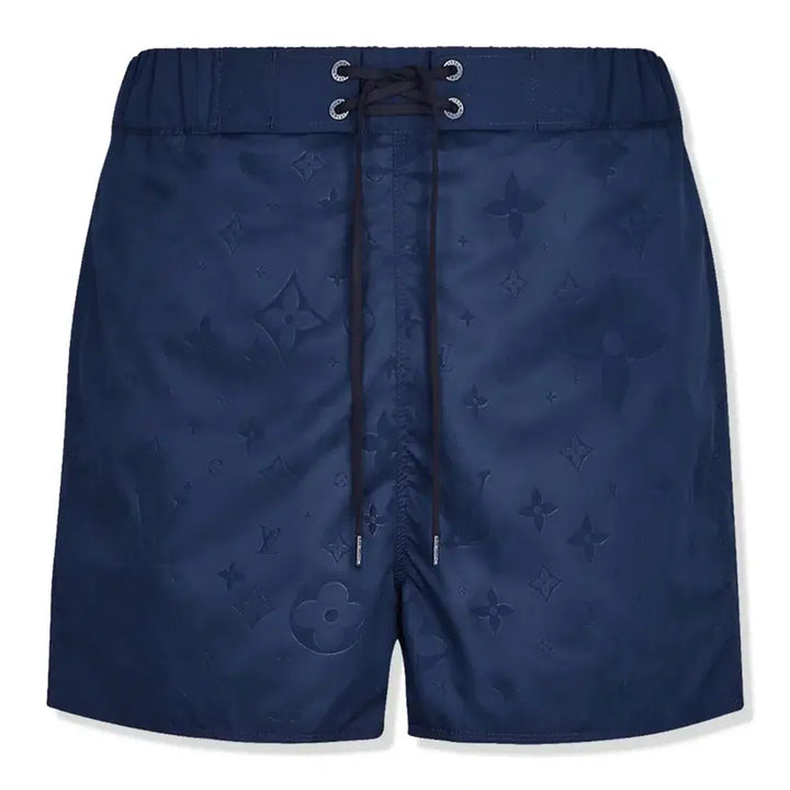 [BUNJANG] Louis Vuitton Navy Monogram Swim Shorts / 루이비통 네이비 모노그램 스윔 팬츠 반바지