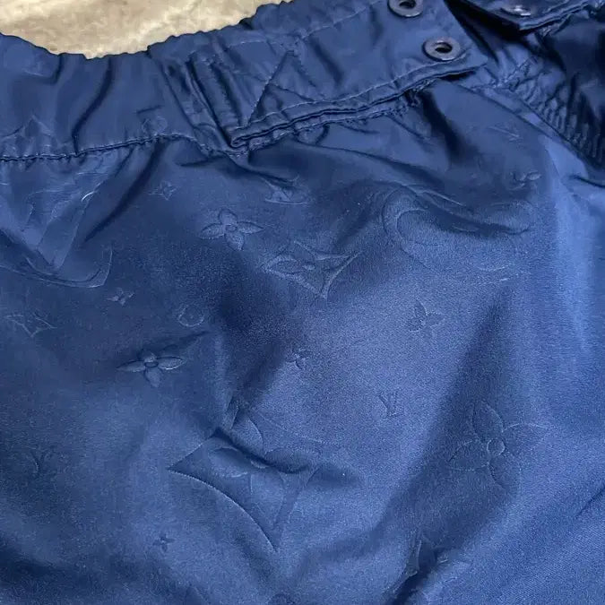 [BUNJANG] Louis Vuitton Navy Monogram Swim Shorts / 루이비통 네이비 모노그램 스윔 팬츠 반바지