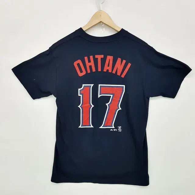 [BUNJANG] Majestic MLB Angels Ohtani Navy T-shirt / Majestic MLB 에인절스 오타니 마킹 티셔츠 네이비