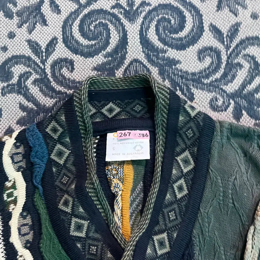 [BUNJANG] Kooz Cable Knit Cardigan / S 쿠지 케이블 니트 가디건/W2659