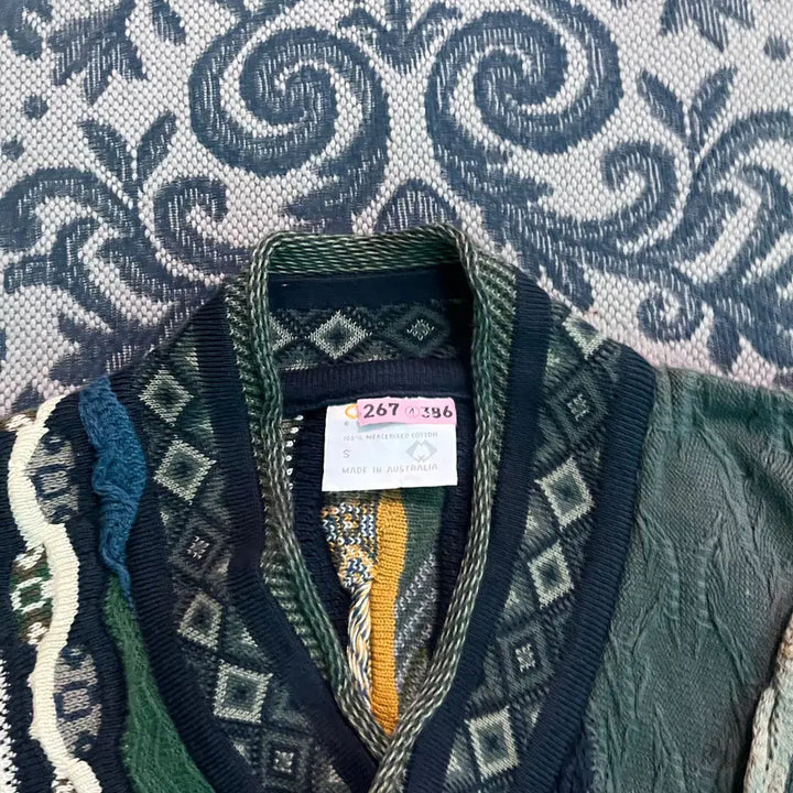 [BUNJANG] Kooz Cable Knit Cardigan / S 쿠지 케이블 니트 가디건/W2659