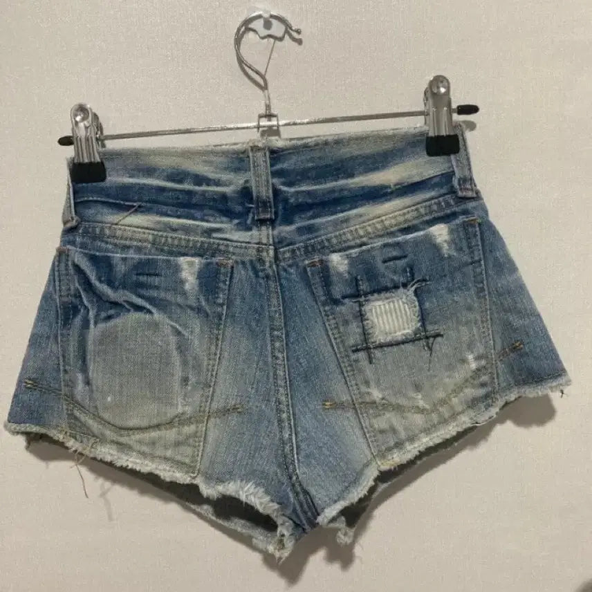[BUNJANG] Unbranded Denim Shorts / 연청 반바지 숏팬츠