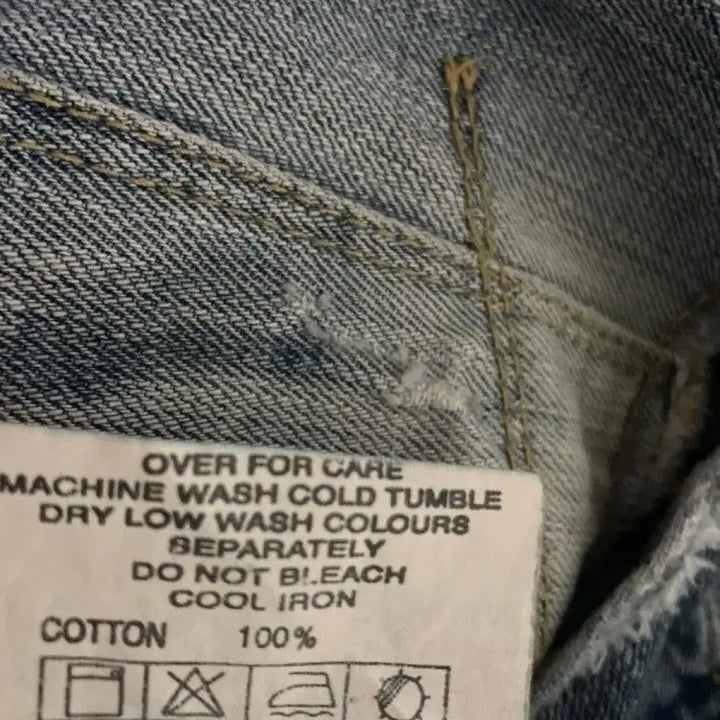 [BUNJANG] Unbranded Denim Shorts / 연청 반바지 숏팬츠