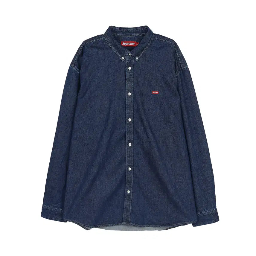 [BUNJANG] Supreme Small Box Denim Shirt Indigo - XXL / [XXL] 슈프림 스몰 박스 데님 셔츠 인디고 - 25FW