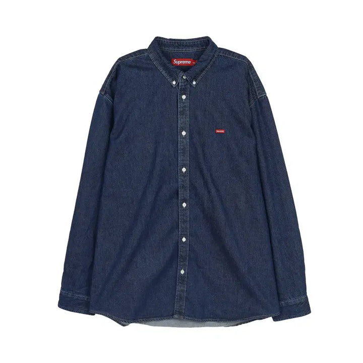[BUNJANG] Supreme Small Box Denim Shirt Indigo - XXL / [XXL] 슈프림 스몰 박스 데님 셔츠 인디고 - 25FW