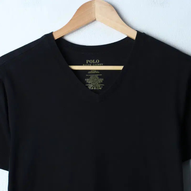 [BUNJANG] Polo Ralph Lauren V-Neck T-shirt / W(M-L) 폴로 랄프로렌 반팔 티셔츠 작은사용감 브이넥-17EA2