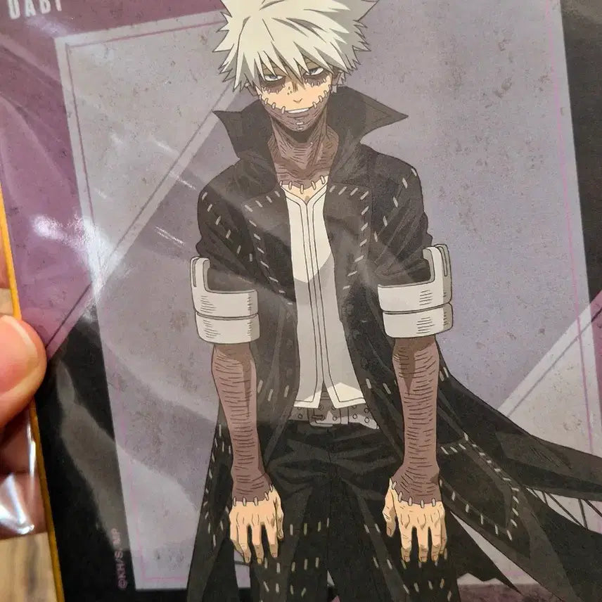 [BUNJANG] My Hero Academia Dabi Color Paper Bundle Set / 히로아카 나의히어로아카데미아 다비 색지 일괄