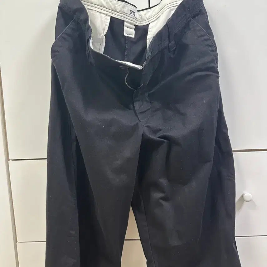 [BUNJANG] Uniqlo Wide Fit Chino Pants / 유니클로 와이드핏 치노팬츠
