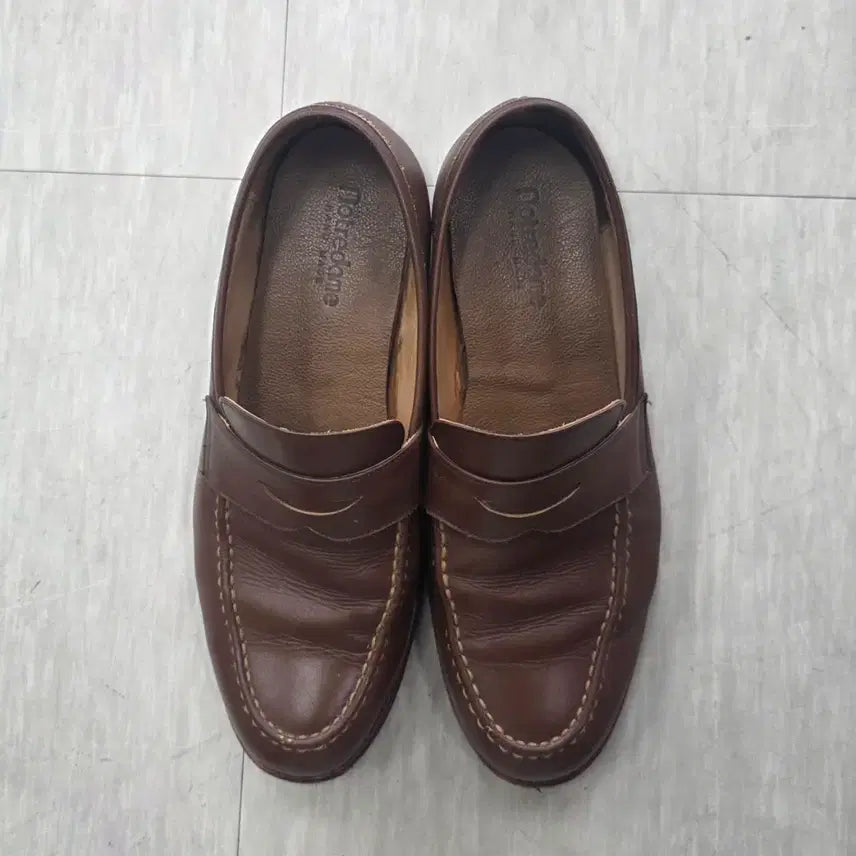 [BUNJANG] Handmade Brown Penny Loafers / 수제화 브라운 페니 로퍼